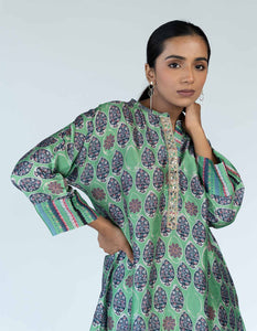 Green Coord Mughal Boota Set