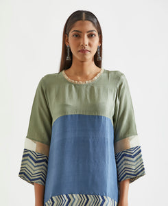 Limited Edition : Hand Dyed And Hand Blocked Kurta.