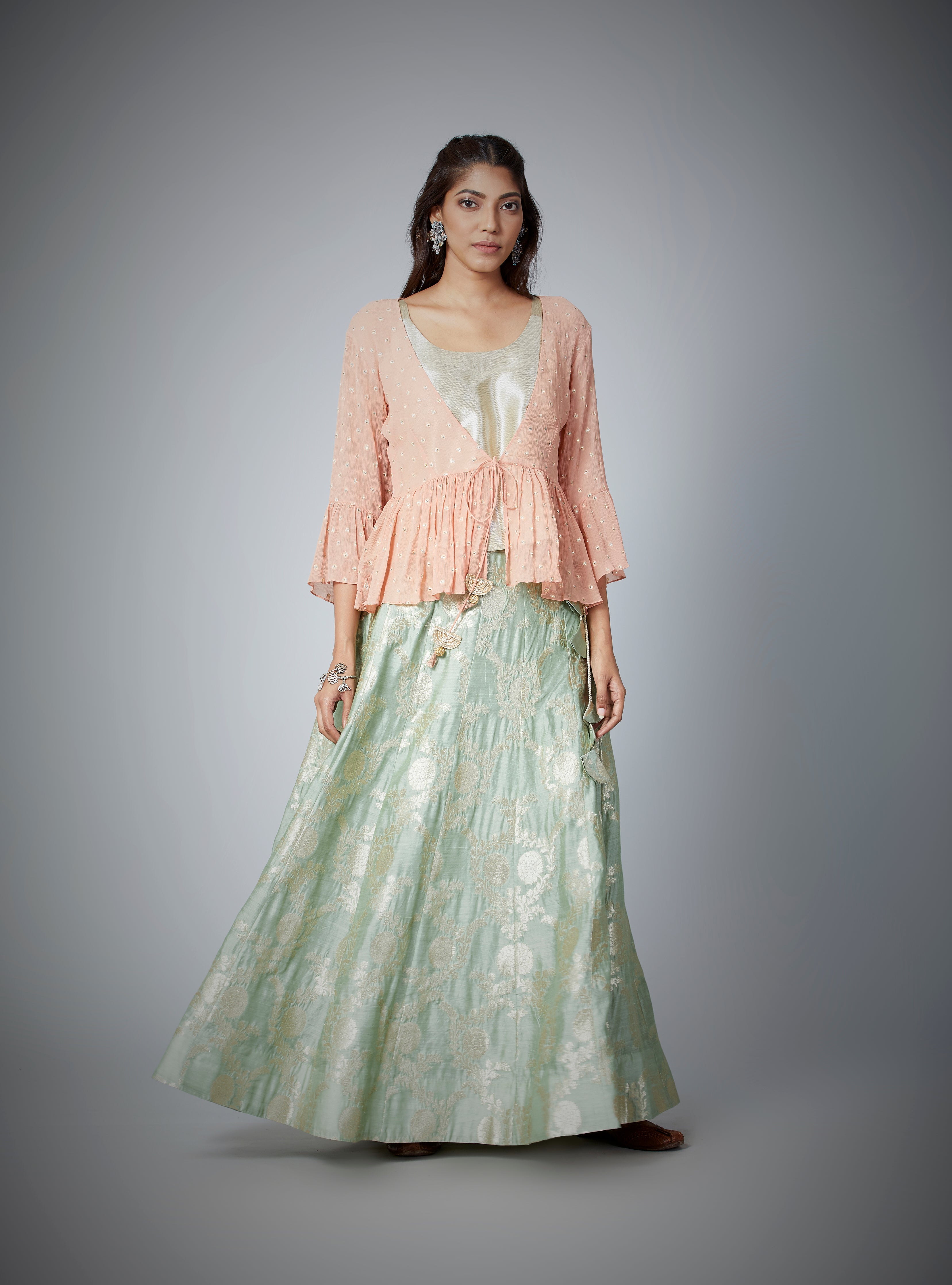 Latest peplum top with skirts, Trendy peplum choli lehenga designs, Peplum  Lehenga designs - YouTube